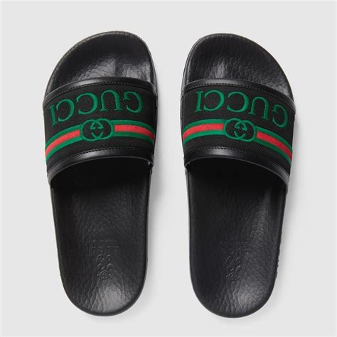 kid gucci slides|kids gucci slides size 5.